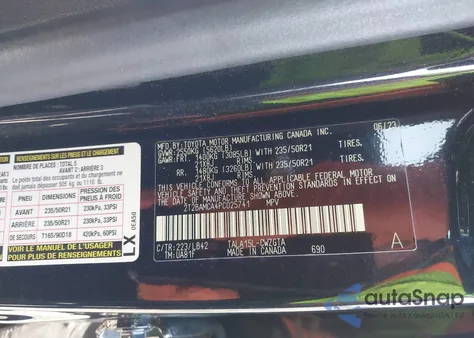 2023 Lexus Rx 350 Premium Plus z USA, uszkodzony, nr VIN 2T2BAMCA4PC025741